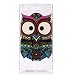Produktbild Handyhülle für Sony Xperia XZ1, Schutzhülle Silikon für Sony Xperia XZ1, Ultra Dünn Case für Sony Xperia XZ1 Hülle Transparent Silikon TPU Kristall Klar Etui Tasche Cover mit Muster Flexibel Hülle Bunt Kreative Design Bumper Schale Ultra Slim Case Handy Schutz Hüllen Durchsichtig Weiches Leicht Kratzfest Gummi Stoßfest, Hancda Soft Handytasche Silikonhülle für Sony Xperia XZ1 + Schwarz Stift Stylus - Eule