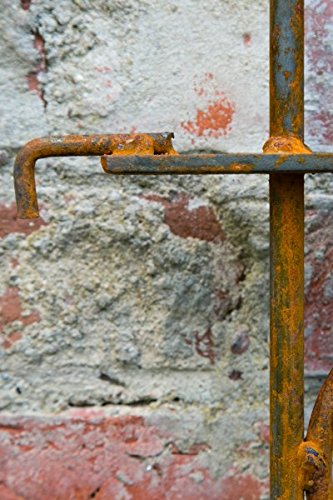 Beetzaun Metall Steckzaun Rost B: 70cm H: 130cm verlängerbar Metallzaun Zaun - 7