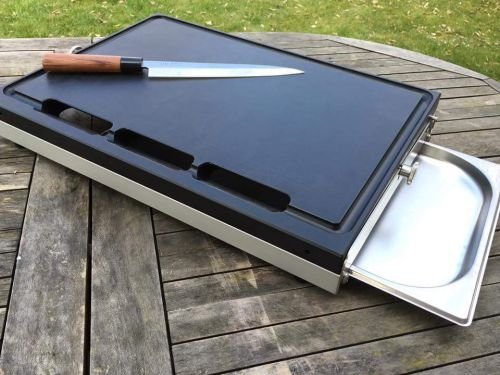 Preisvergleich Produktbild Cuttworx`s Schneidebrett Schwarz