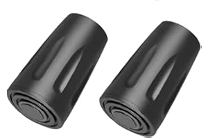 IRON MUSCLE 2pcs for LEKI Rubber Buffer for Walking Poles/Trekking Poles for All Standard Rubber Buffer Pads/Trekking Poles/Asphalt/Gravel/Mountains/Hiking Pole Accessories