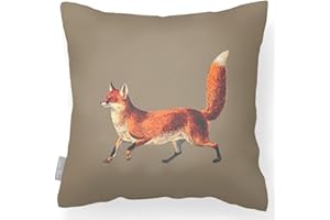 Izabela Peters Outdoor Cushions Waterproof, 43 cm, Filled Outdoor Cushion, Fox - Taupe, Garden Furniture Cushions, Outdoor Seat Cushions, Garden Chair Cushions