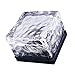 Generic Solar Power LED Color Changing Ice Cube Crystal Glass Ground Brick Path Light - blue RS.1130.00