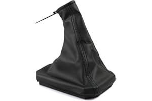 ROBUST CAR PARTS ROBUST Schaltsack Schaltmanschette Schwarz Leder für Opel Tigra 2004-2009 Combo 2001-2012 Corsa C 2000-2006 Meriva A 2003-2010 9200970 738423 09200970