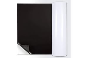 The Magnet Shop TMS Grande feuille magnétique auto-adhésive, feuille magnétique de véhicule extra solide de 62 x 42 cm pour la fabrication d'enseignes et de travaux lourds [1,5 mm d'épaisseur]