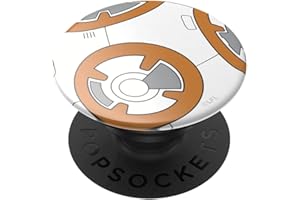 PopSockets PopGrip - Soporte y Agarre para Teléfonos Móviles y Tabletas con un Top Intercambiable - BB-8