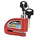 Produktbild ILS - Red Metal Motorcycle Scooter Security Anti Theft Wheel Disc Brake Lock Alarm Kit