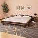 Produktbild vidaXL Bambusbett 180x200cm Dunkelbraun Bett Futonbett Doppelbett Holzbett