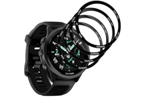 Wondoner 4 Stück Screen Protector für Garmin Forerunner 970 Schutzfolie, Selbstheilende Flexible TPU Folie für Garmin 970 Displayschutz, für Garmin Forerunner 970 47mm Displayfolie