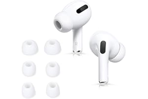 kwmobile 6 x wkładki kompatybilne z Apple Airpods Pro 2 / Pro 1-3 rozmiary – silikonowe zatyczki do uszu