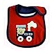 Premium Cotton Waterproof Cute Baby Bib Bibs for Babies Girls Boys - Car/Bear