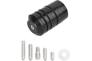 HOHOVYVY Archery Stabiliser Weights Set Balance Bar Accessories for Compound and Recurve Bows (Black)