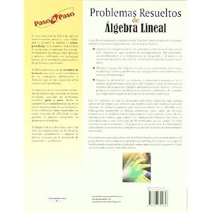Problemas resueltos de álgebra lineal