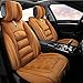 Produktbild D&F Luxus Winter Auto Sitzkissen PlüSchkissen Warm Car Seat Cover Sitzkissen Mit,Brown