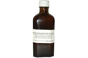 Asvet 100ml Spitzwegerich Tinktur, Tropfen, Zubereitung ohne Chemie, handgemacht, 100% vegan und natürlich !