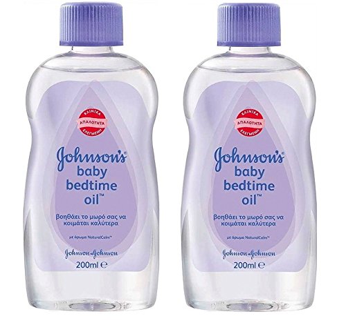 Johnson's Baby Bedtime Oil with Natural Calm Aromas 2 x 200ml
