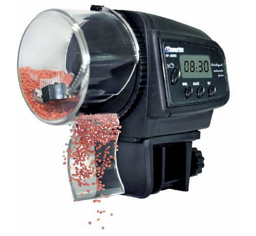 Crocon Digital Timer Aquarium Auto Fish Food Feeder Af2009d
