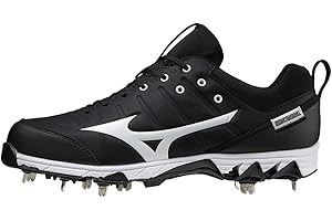 Mizuno Herren Ambition 2 9-Spike Metall Baseball Cleat 10 1/2