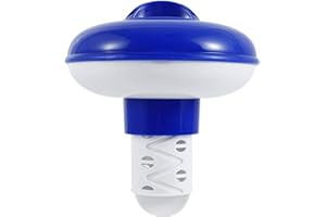 KSVFTB Chlorine Dispenser, Floating Chlorine Dispenser for Hot Tub, Stretchable Hot Tub Chlorine Dispenser for Hot Tub Spa Hot Tubs Swimming Pool and Water Park(5 Inch)