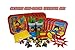Produktbild Party Kit for Building Block Theme Parties (Serves 8), Easy Clean-Up Tableware Set and Decorations, Plus 8 BONUS Buildable Race Car Toys with Mini-Fig Drivers! Grab these great party supplies!