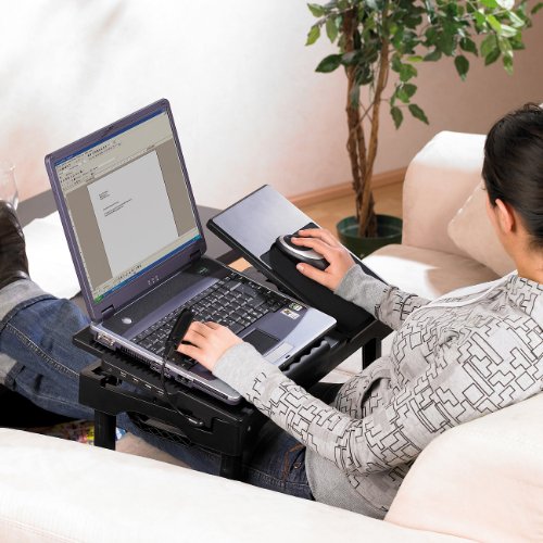 General Office Notebook-Tisch mit LED-Lampe - 5