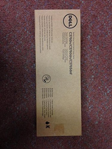 Dell Original Extra High Yield Toner Cartridge for C3760/C3765/C3760n/C3760dn/C3765dnf - Black