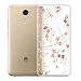 Produktbild Hülle für Huawei Y7 Prime / Y7 / Enjoy 7 Plus 5.5" Cover , Wenjie Transparent Rose Pflaume Fleur Silikon Handyhülle Schutzhülle für Huawei Y7 Prime / Y7 / Enjoy 7 Plus 5.5"