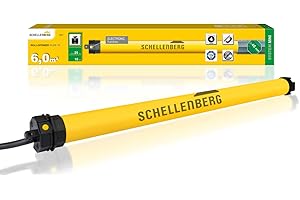 Schellenberg 20411 Motor Tubular para persianas Plus Mini con 10 Metro de Newton