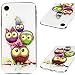 Produktbild Hülle für iPhone XR, Gemalt Handyhülle Case, Soft TPU Schale Schutzhülle Handytasche Anti Fallen Stoßdämpfung Cover in Eule