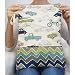 Logan + Lenora Classic Wet Bag - Nappy Diaper Wet Bag - Beach, Pool, Gym Bag for Swimsuits or Wet Clothes - Made in USA -Waterproof (Zoom Cars)