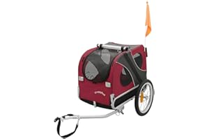 DOGGYHUT Remolque medio para perros Remolque de Bicicletas 10115-01