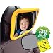 ** LIMITED TIME OFFER **ActiVue Baby Car Mirror | Safety Yellow | Watch Your Child Safely Whilst Rear Facing | Easy Install Baby Mirror | Fully Adjustable Tilt And Turn With Anti-Judder Mount Back Seat Mirror | Superior Reflection And 100% shatterproof | Premium Quality Safety Product | Baby Mirror Includes 2 x Bonus Products - Baby On Board Sign And UV Sun Shade