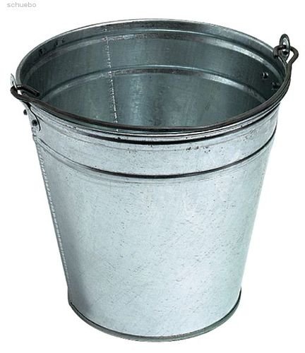 Preisvergleich Produktbild Metalleimer verzinkt 10l