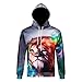 Produktbild domybest Hoodie Paar Kleidung 3D rainbow-printed europäischen Herren Frauen Hoodies