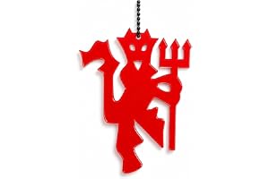 Manchester United Car Hanging – Red Devil Rear View Mirror Charm | Man Utd Fan Car Accessory | Football Fan Gift