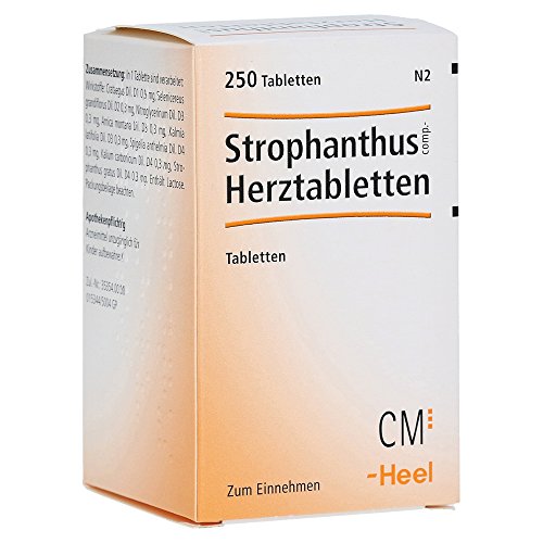 Strophanthus Compherztabletten 250 Stk - 