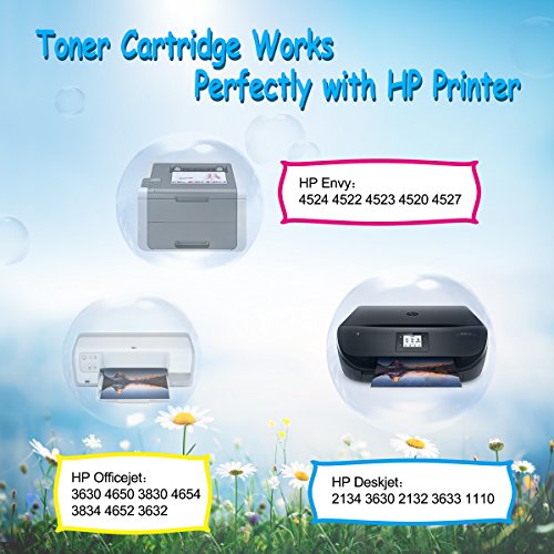 302XL 302 XL Cartuchos de Tinta CMYBabee de Reemplazo para Compatible con HP Envy 4524 4522 4523 4520 4527 Officejet 3630 4650 3830 4654 3834 4652 3632 Deskjet 2134 3630 2132 3633 1110 Impresoras 2-Paquete  1 negro 1 Tricolor 