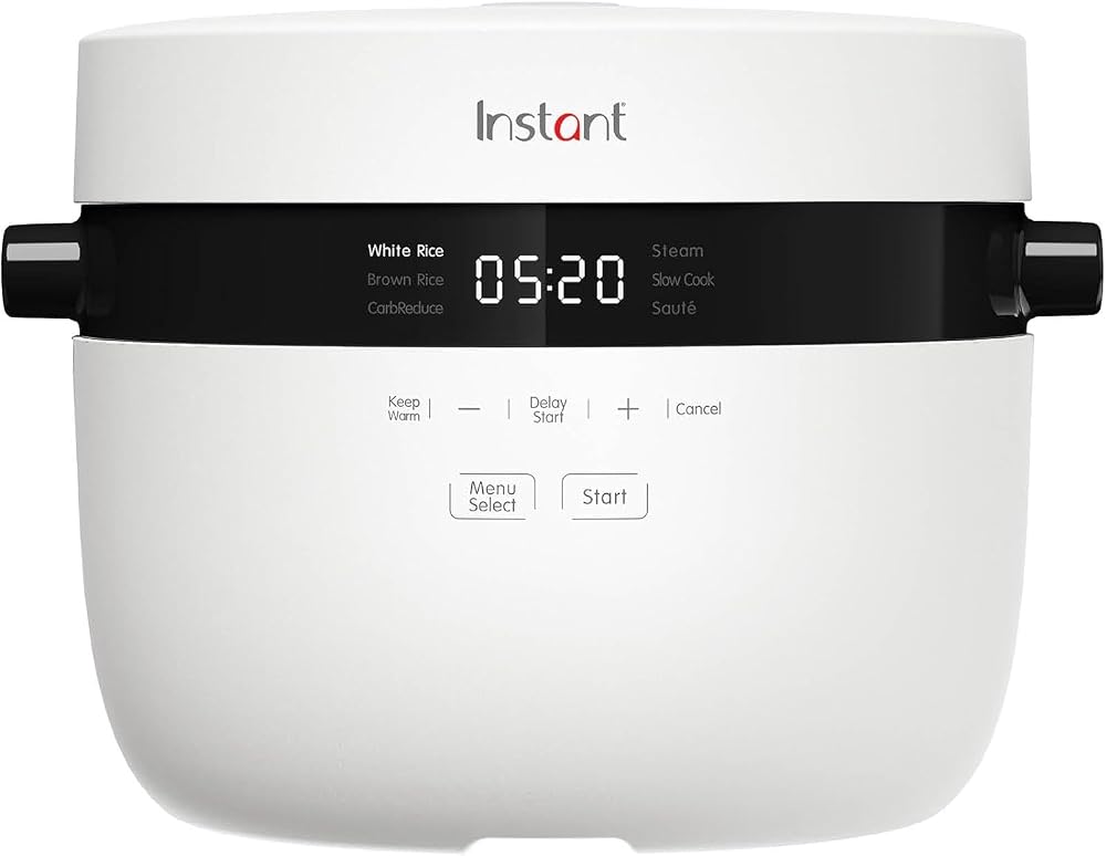 Instant Pot Hızlı Pilav Pişirici ve Buharlı Pişirici - Otomatik, Buharlı Pişirici, Sote ve Kızartma Makinesi, 20 Porsiyon Kapasiteli, 2.8L