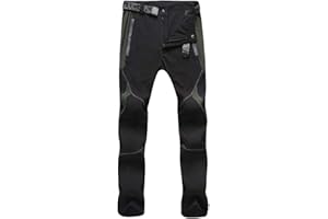 Generisch Pantalon de pluie pour homme - Imperméable - Pantalon de pêche - Pantalon de randonnée - Respirant - Léger - Pantalon fonctionnel - Pantalon de voile - Combinaison de pluie - Pantalon de