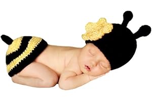 DTAILZ Neugeborene Baby Girl Boy Crochet Knit Kostüm Foto Fotografie Prop Hüte Outfits