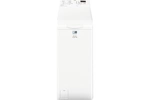AEG Waschmaschine Toplader, Serie 6000 ProSense: Mengenautomatik, 6 kg, Inverter Motor, EEKL B, Startzeitvorwahl, Leise, 1200 U/min, Weiß, LTR6N40260