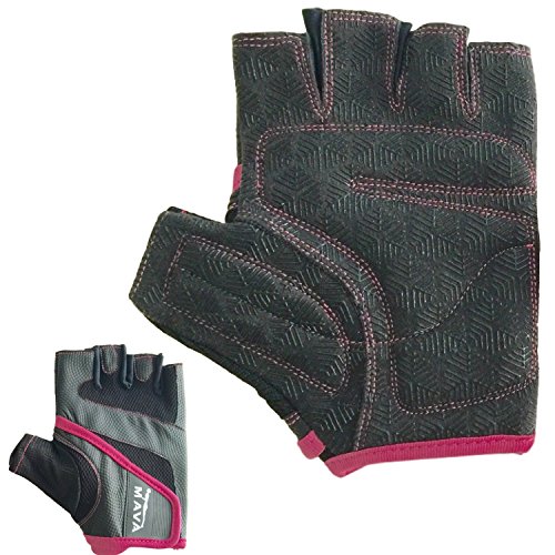 Mava Sports Power Trainingshandschuhe - Griffkraft & Stabilität - Fitnesshandschuhe für Damen & Herren | Für Bodybuilding & Gewichtheben