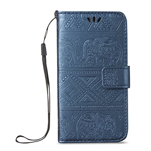 Cozy Hut Cover Schutzh  lle Handyh  lle Taschen Schalen Handy Tasche Flip Wallet Stil Samsung Galaxy S3   I9300  4 8 Zoll  Stammes- Elefant Pr  gemust