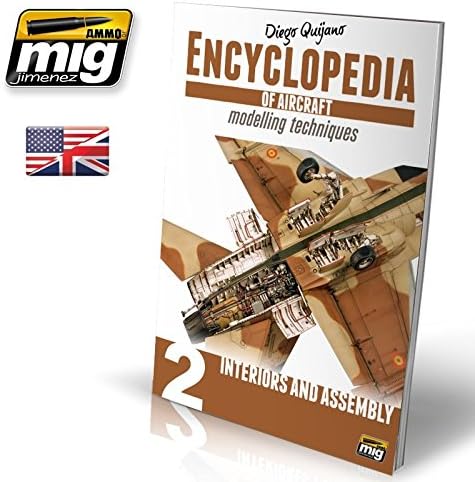 Ammo MIG-6051 Encyclopedia of Aircraft Modelling Techniques-Vol.2-Interiors and Assembly English, Multicolour