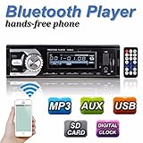 outerdo Bluetooth coche Transmisor FM Radio Mp3 Reproductor Auto Radio (sintonizador PLL, 32 GB SD de memoria, USB, mando a distancia, Bluetooth 4.0)