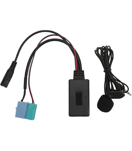 Adattatore Audio Bluetooth 5.0 Con Cavo Aux Per Auto – Compatibile Con Alfa Romeo Giulietta E Brera