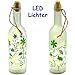 Price comparison product image alles-meine GmbH 3 Stück _ LICHT Dekoflaschen - je 10 Stück LED -  Blumenranken & Blumen  - F..