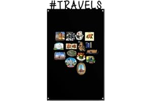 Anwicar Magnettafel - Magnetische Pinnwand 87x50cm - aus Stahl - ideal für Magnete und Notizen - magnetisches Whiteboard - beschreibbare Tafel - inkl. Montageset - Schwarz