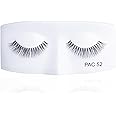 PAC Tapered Eye Lashes for Women (52) | Eye Makeup | Cotton Fake Lashes | No Chemicals or Dyes | Long, Reusable, 3D Natural False Eyelashes Extension (Pack of 1)