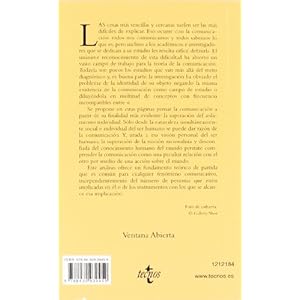 Teoria De La Comunicacion: Una Propuesta (Ventana Abierta)