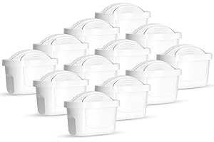 ‎PEARLCO PearlCo - unimax Pack 12 PearlCo unimax+ Wasserfilter-Kartuschen, kompatibel mit Brita Maxtra+, Maxtra Plus Style Marella Cool Mavea Pack 12